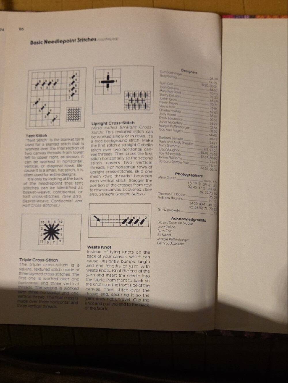 NEEDLEPOINT HARDCOVER BOOK - Picture 6 of 6